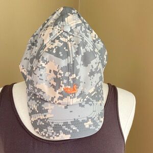 Southern Marsh Camo Cap with Orange Logo